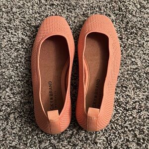 Lucky Brand Coral Knit Slip-On Ballet Flats